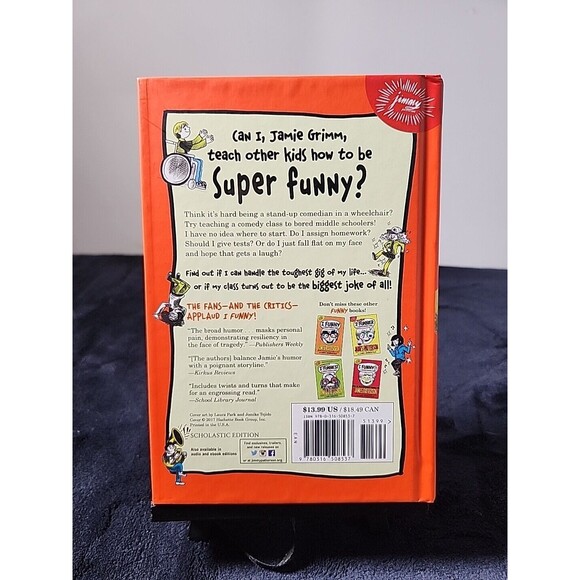 I Funny: School of Laughs by James Patterson (2017, Hardcover) Excellent - Picture 2 of 3